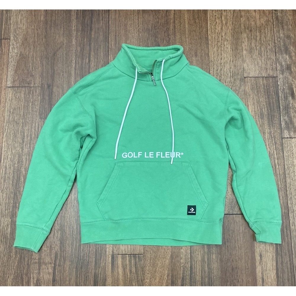Golf le Fleur Converse Pullover Limited Edition Kelly Green Size Small